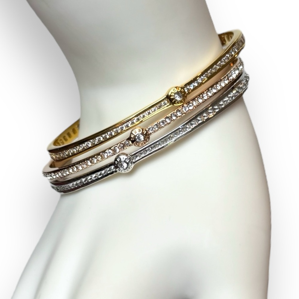 Henri Bendel Luxe Simple Stack Bracelets (Set Of … - image 1